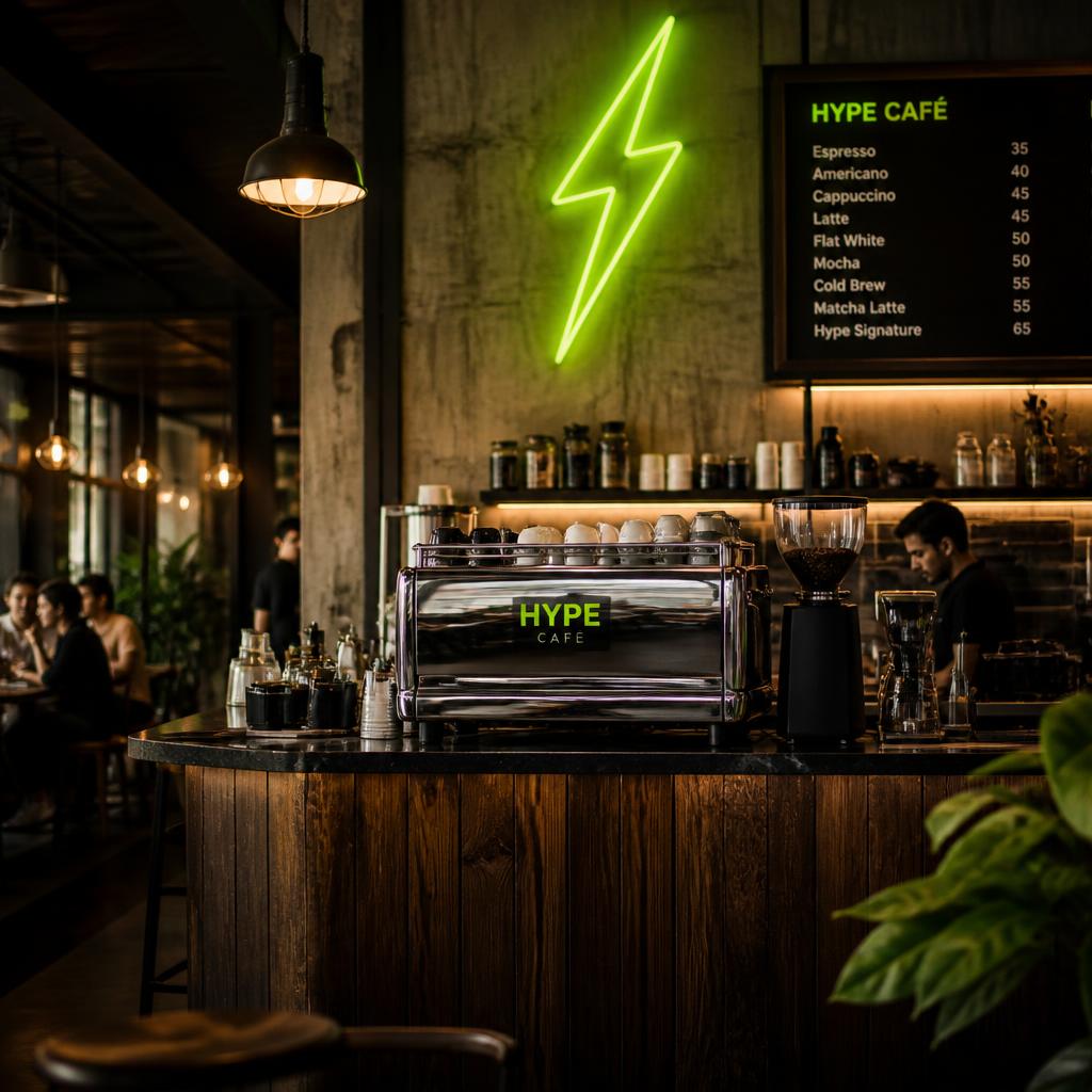 Bar de café HYPE